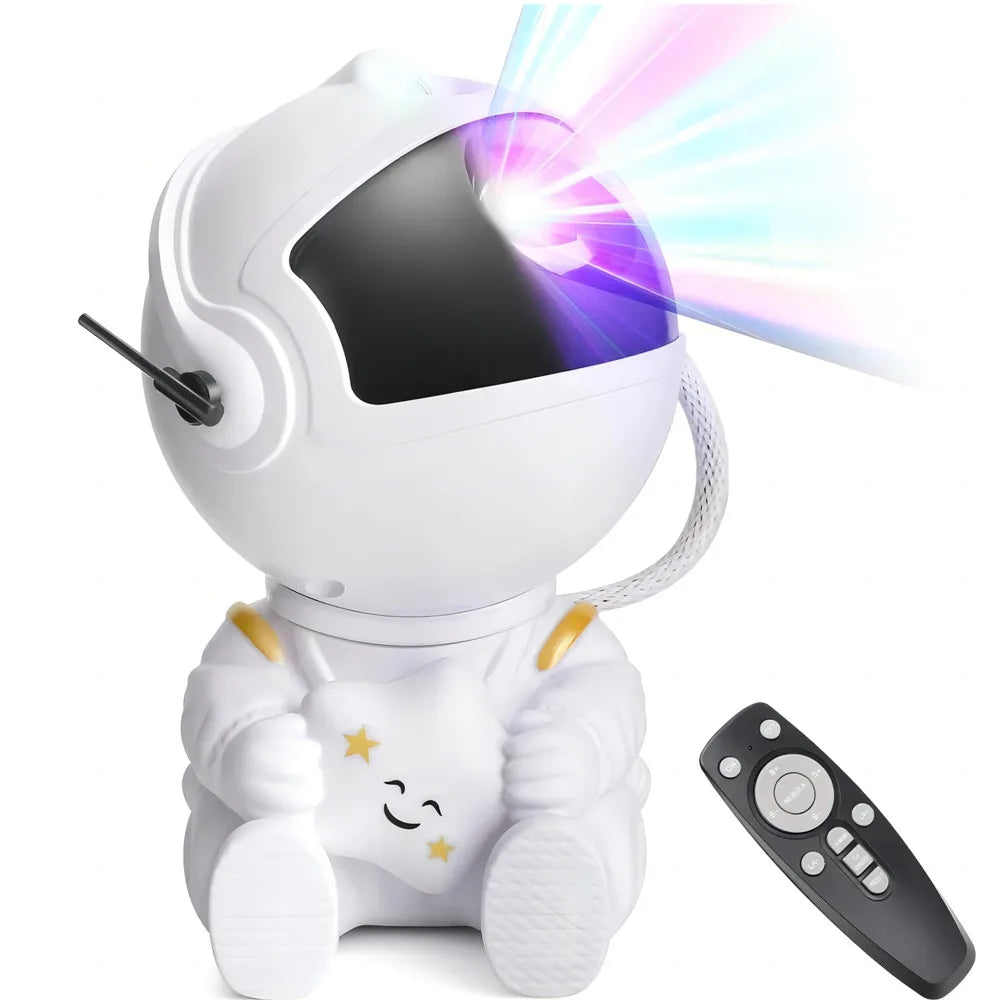 Astronaut Galaxy Starry Sky Projector Night Light with Remote Control
