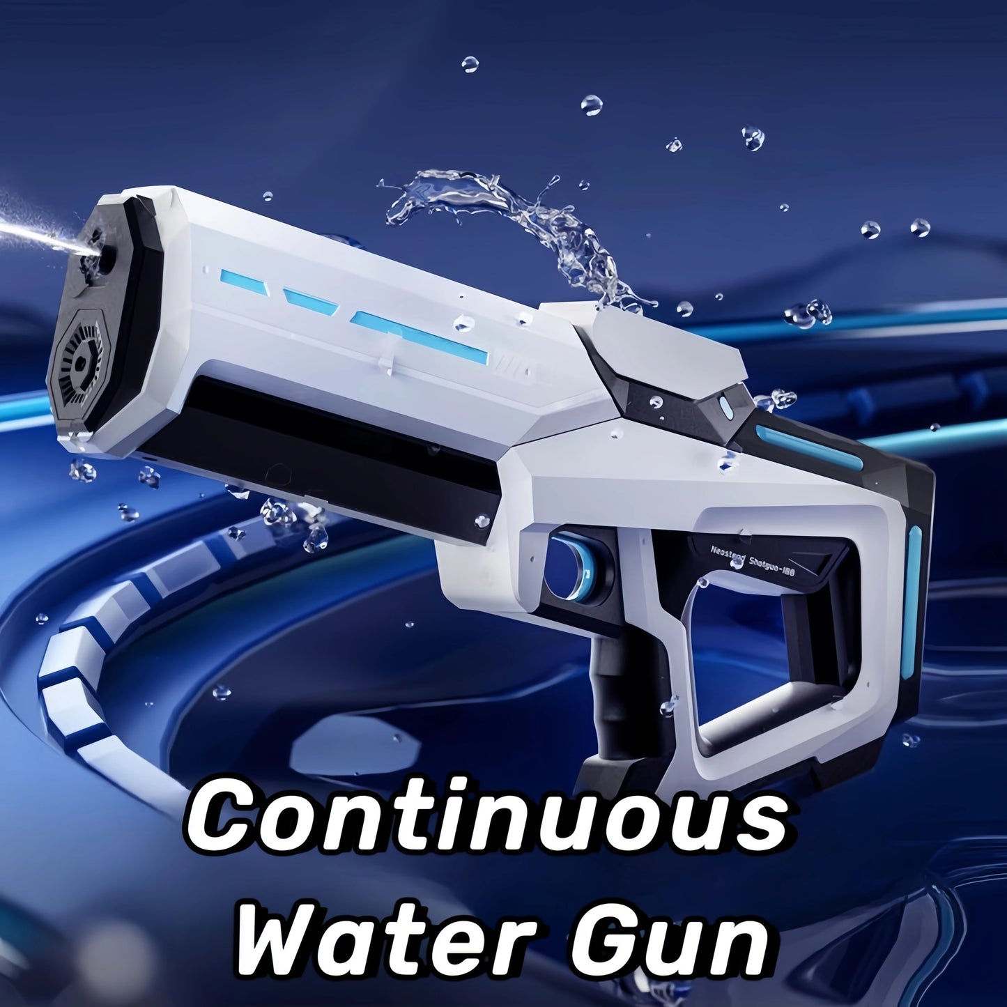 Electric Water Gun Toys Fully Automatic Continuous Firing Luminous Water Gun Interactive Water Splashing Children's Toy Guns